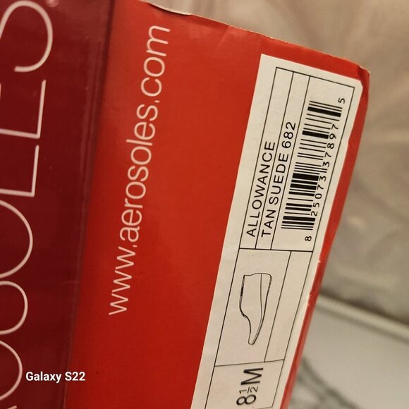 Aerosoles "Allowance" Tan Suede Wedge Booties. NIB. Size 8.5 - Picture 8 of 13